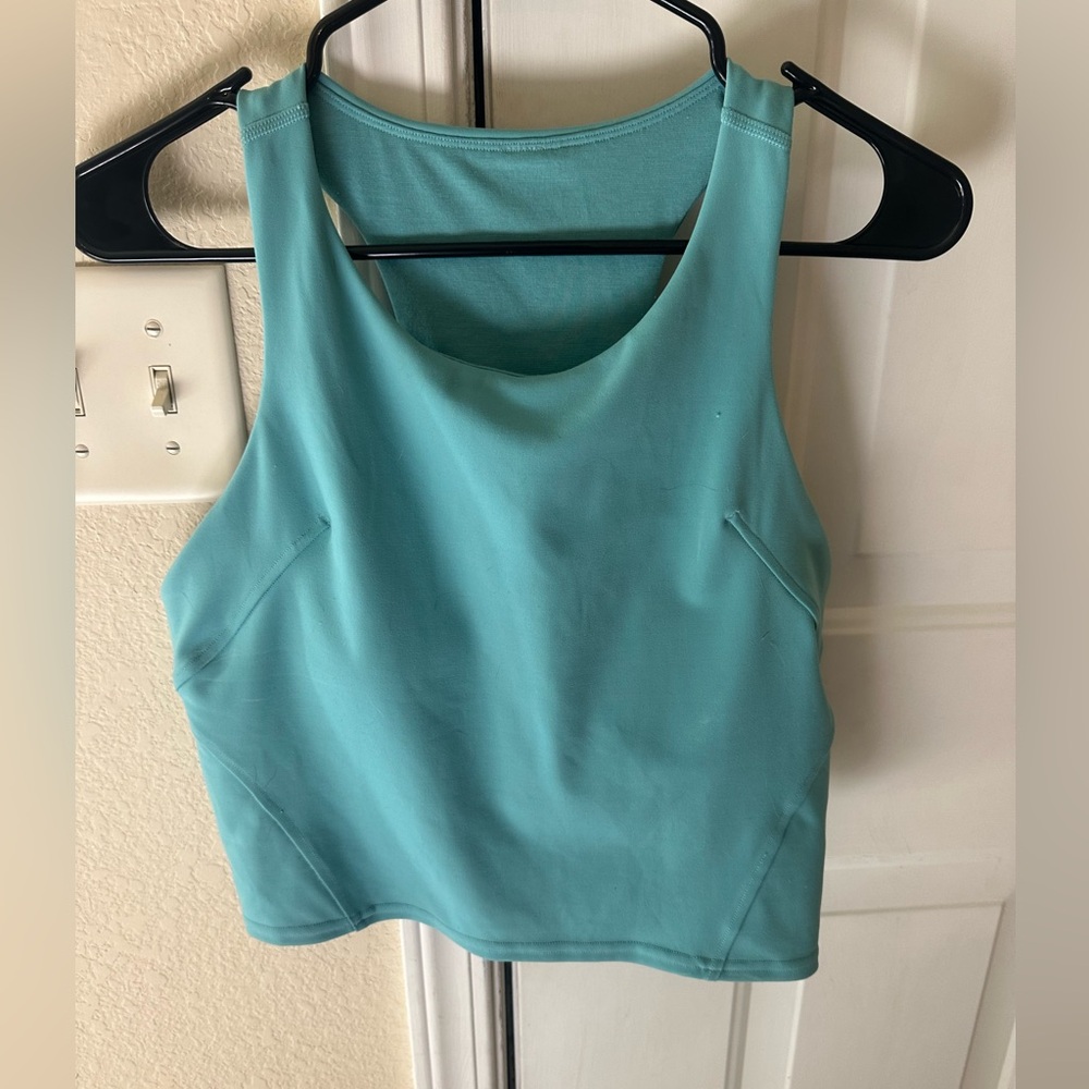 Turquoise Lululemon tank top